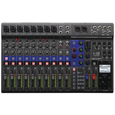 Mezcladora Zoom Zl12 Live Trak L12 Digital Usb 12 Canales Multitrack